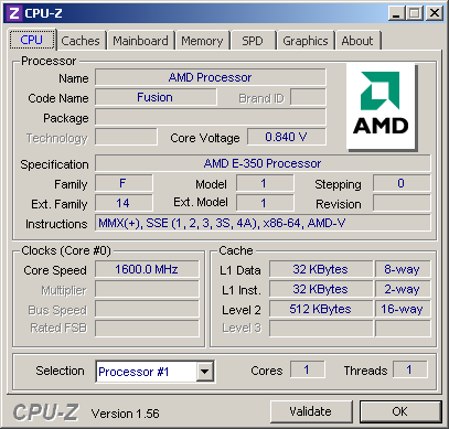 AMD E-350 CPUz E350M1_cpuz