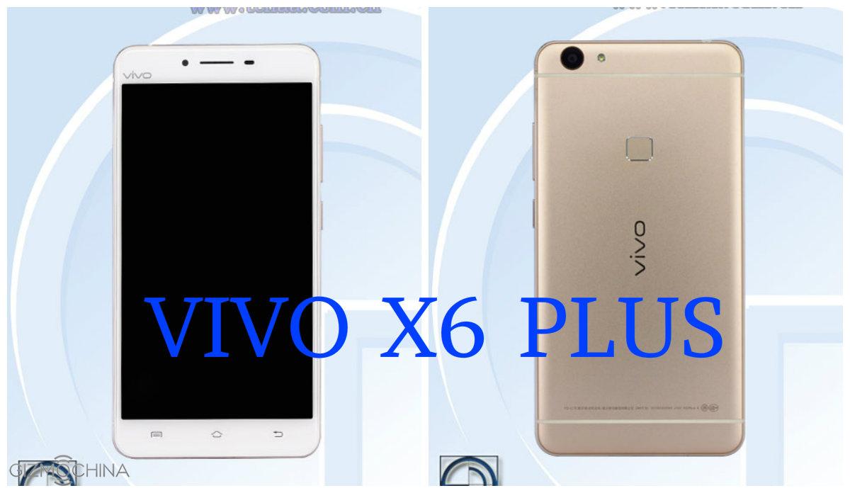 vivo x6 plus front