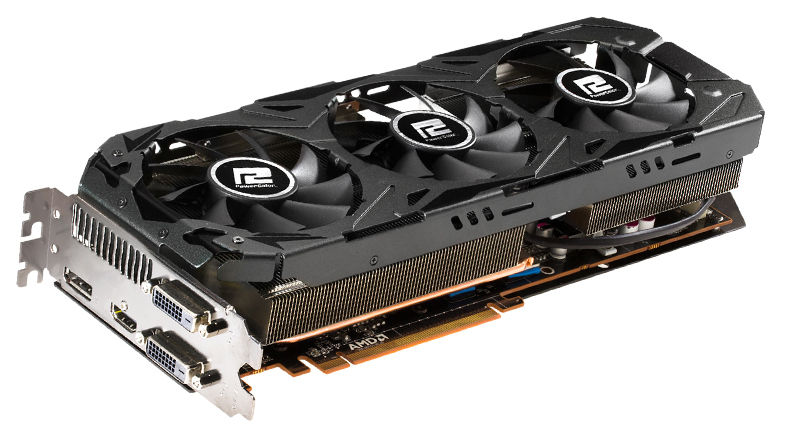 PowerColor PCS R9 290 front 1