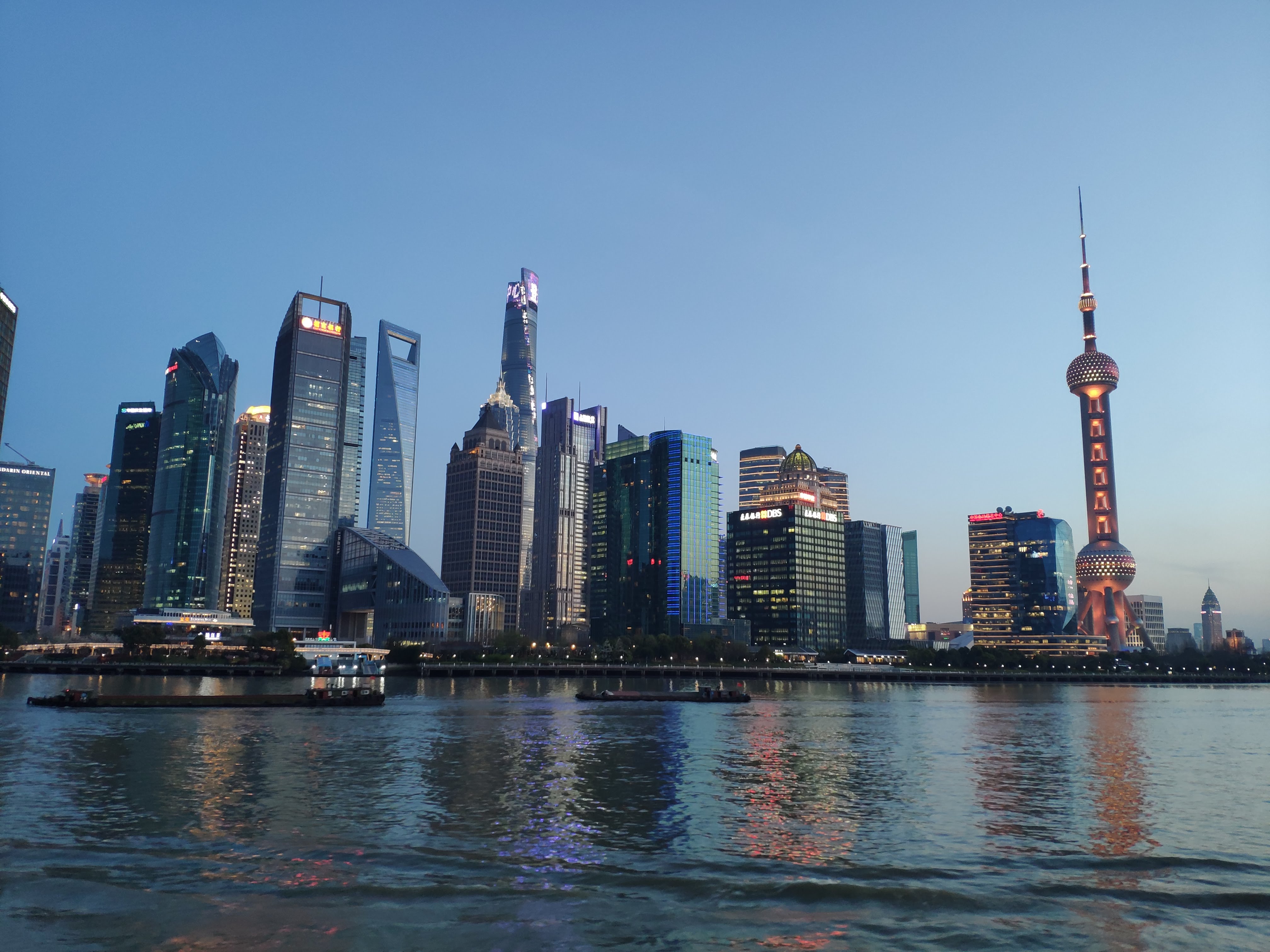 The Bund - twilight