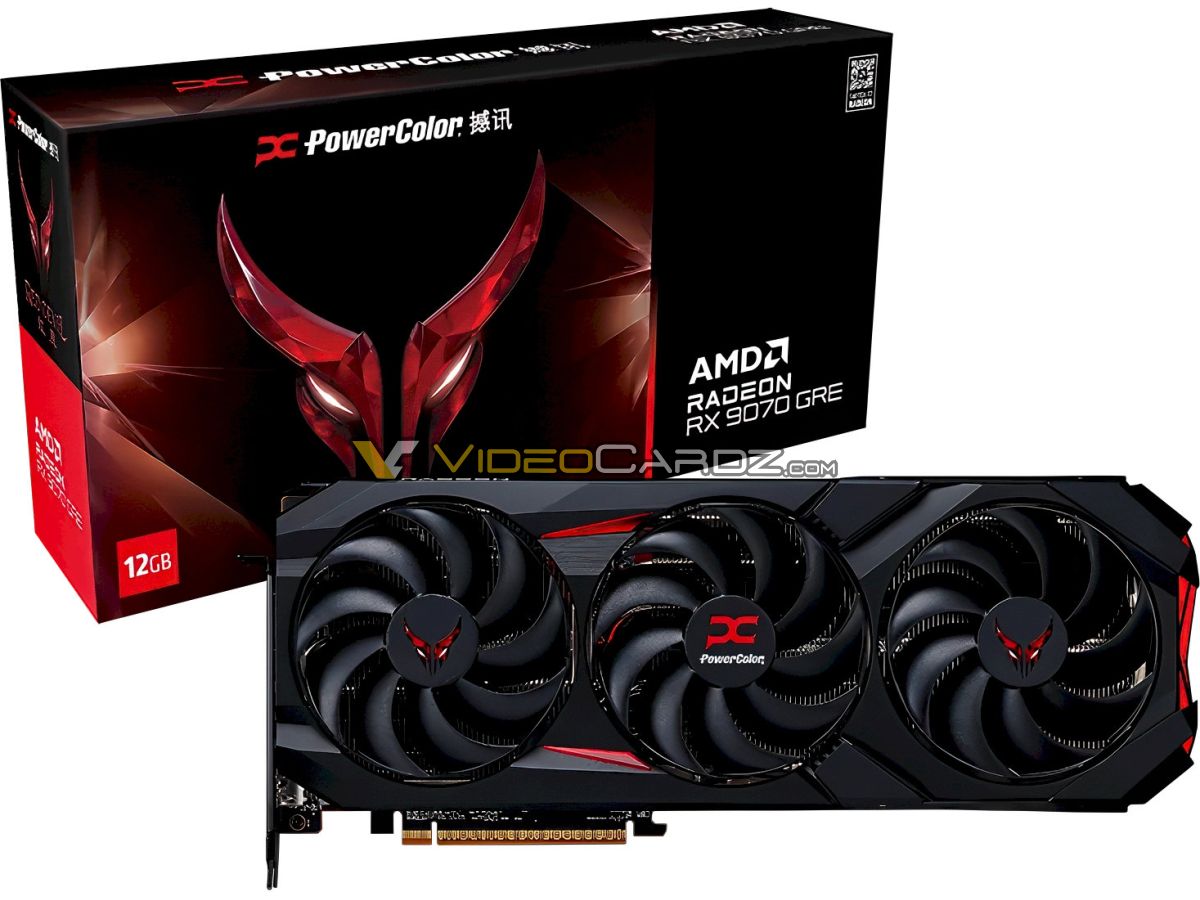 POWERCOLOR Radeon RX 9070 GRE 12GB Red Devil