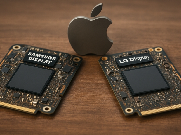 Samsung and LG Display cash in riding Apple&#039;s hype machine