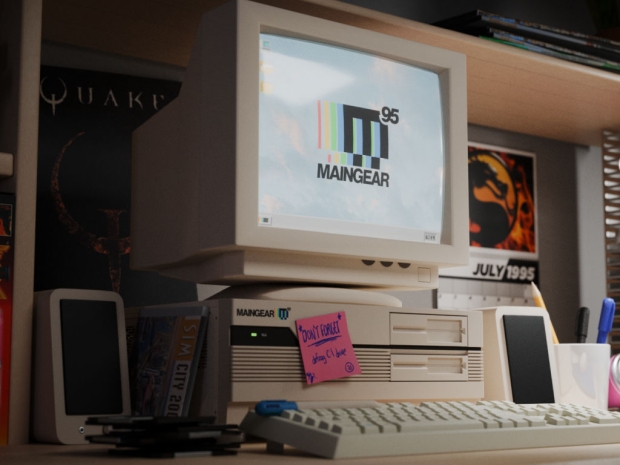 Maingear unveils its new Retro95 gaming PC