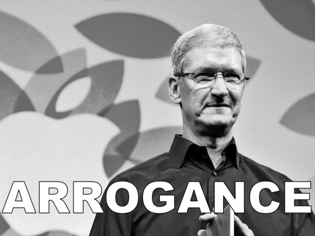 Apple arrogantly believes it does it all itself