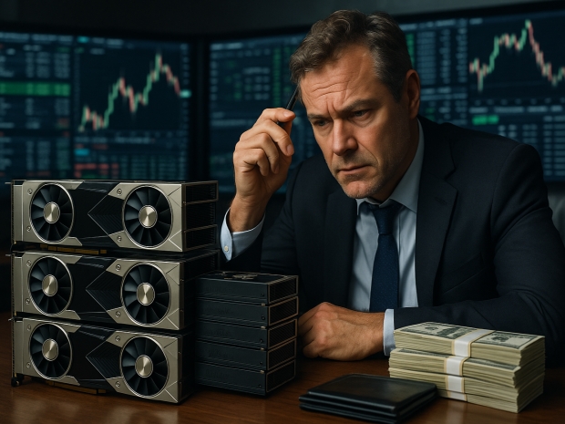 Wall Street&#039;s AI debt bubble inflates on Nvidia&#039;s silicon