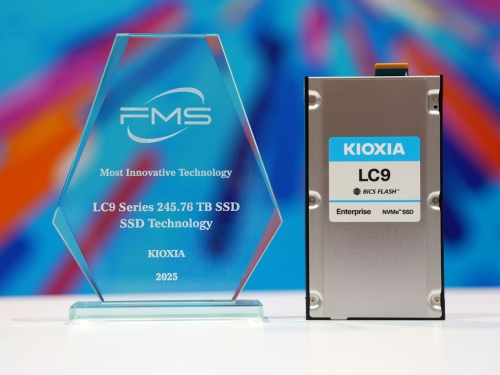 KIOXIA's LC9 Series 245.76TB enterprise SSD shines at FMS 2025