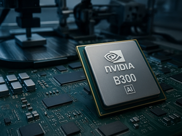 Nvidia rushes B300 AI chip production forward